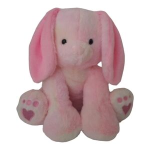 NWT - Russ Bunny Rabbit Pink Yellow 14" Plush
